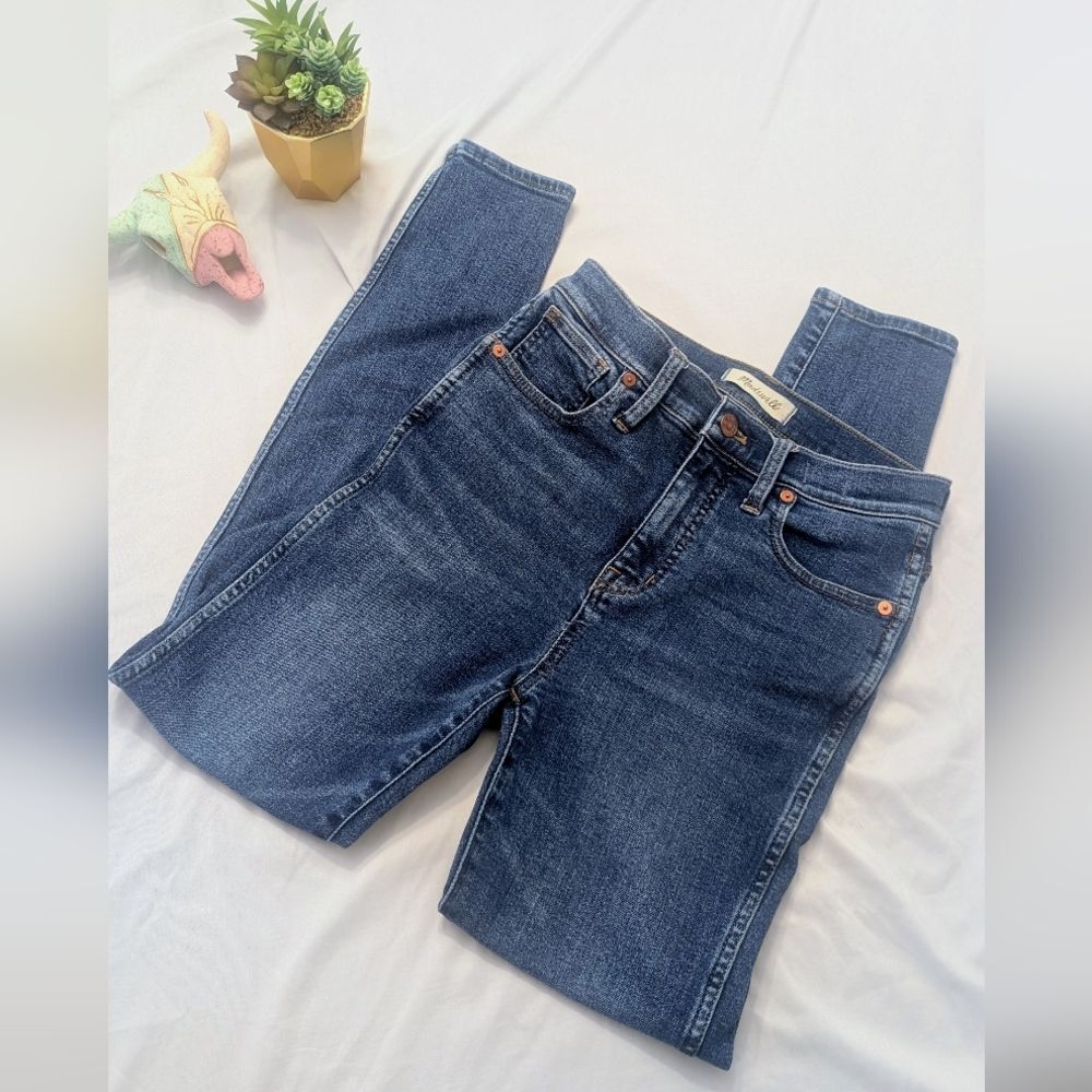 Madewell High - Rise Skinny Jeans - Dark Blue